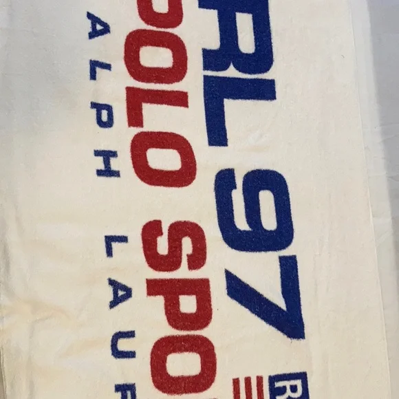 Ralph Lauren vintage 90s Polo Sport beach towel. - Picture 1 of 6